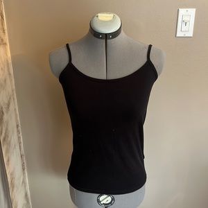 This all black tank top is cute and comfy!